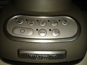 Standmixer kitchaid artisan 5KSB555 bedienfeld