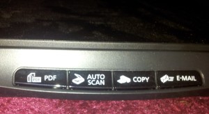 Auto Tasten Canon LiDE 110 Scanner