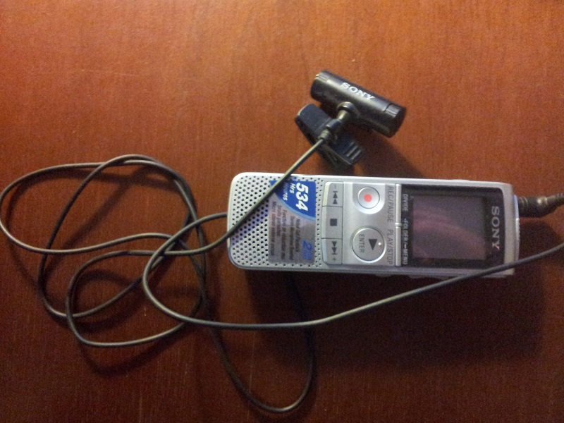 Sony IC Recorder Diktiergeraet